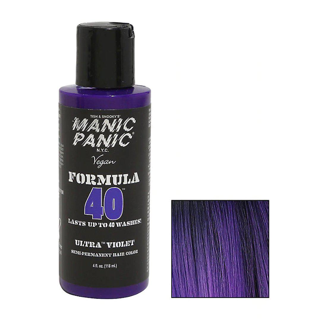 Ultra цвет. Manic Panic Ultra Violet на натуральные. Ультра цвет. VAT Dyes Violet formule.