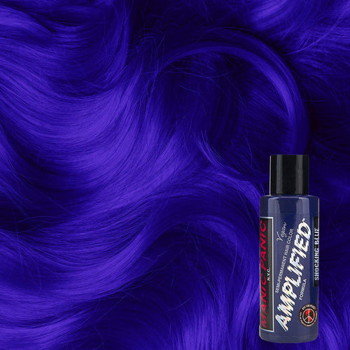 Midnight Indigo: No Bleach Purple Semi-Permanent Hair Dye