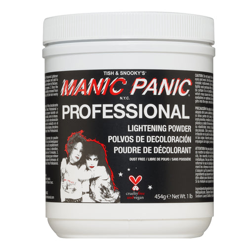 Manic Panic: Flash Lightning Bleach Kit 30 Volume Cream Developer – Fun Box  Monster Emporium