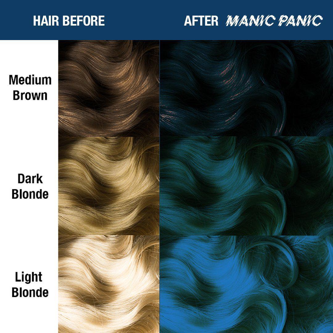light blue hair dye semi-permanent
