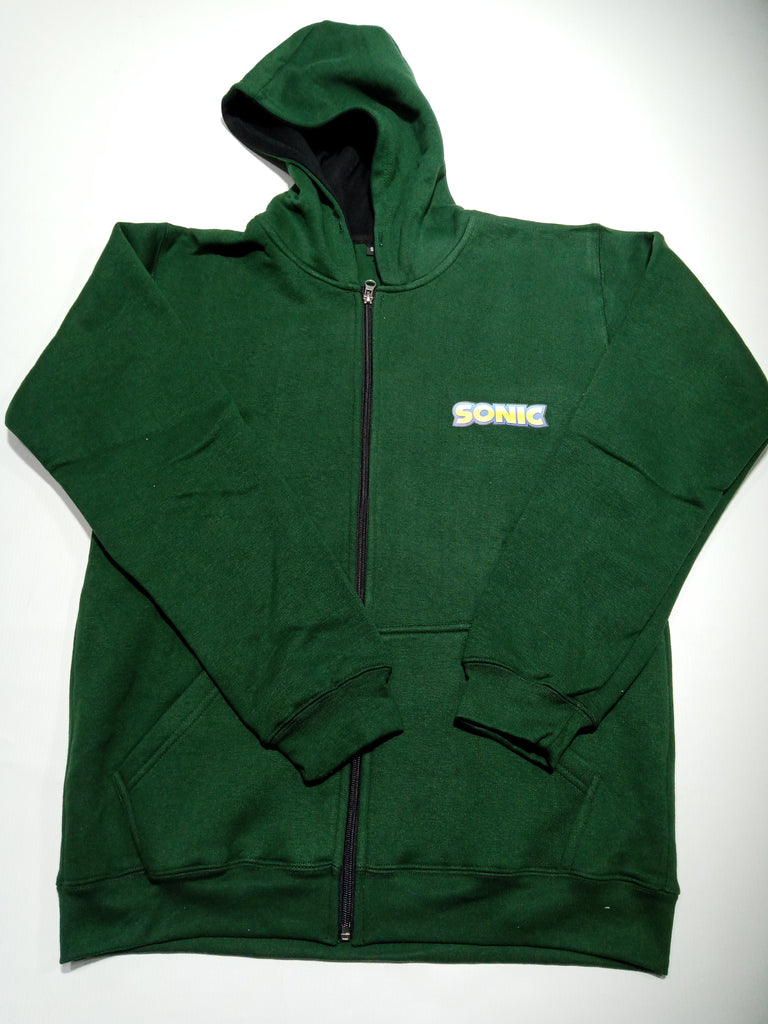 Sonic Green Hoddie Zipper – Dexpel.com - Custom Print Shop