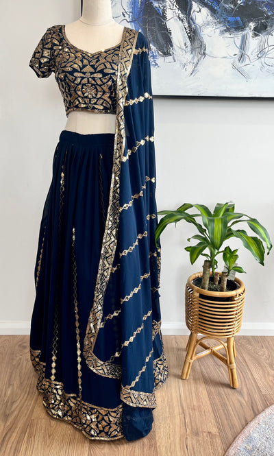 Lehenga and sari