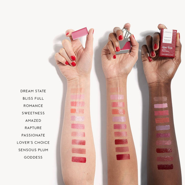 Kjaer Weis Lip Tint Swatches on Arm