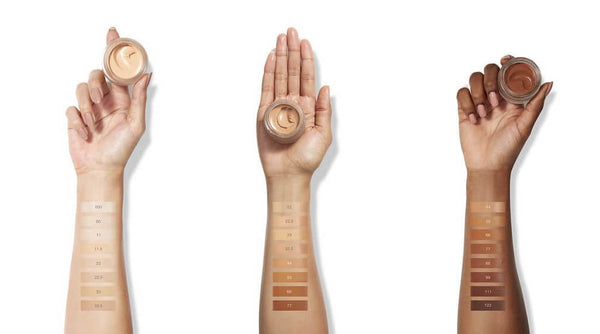 Un Cover Up Cream Foundation Swatches