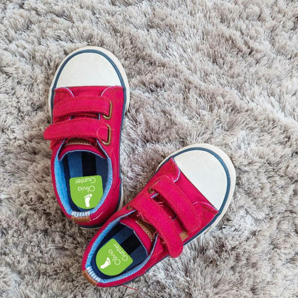 shoe labels for kids