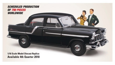 Classic Carlectables 1/18 Holden FC Special Black With Riff Red And Black Interior