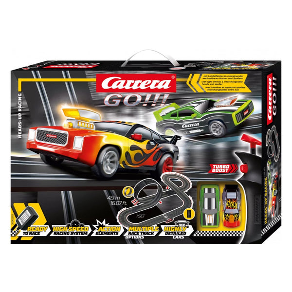 Carrera 62555 Go!!! Heads Up Racing Slot Car Set – Metro Hobbies