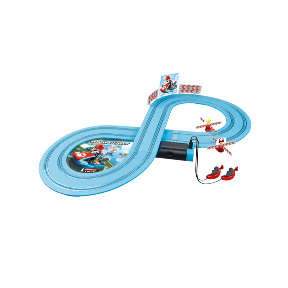 Carrera 63026 First Nintendo Mario Kart Battery Operated Slot Car Set Metro Hobbies 4832