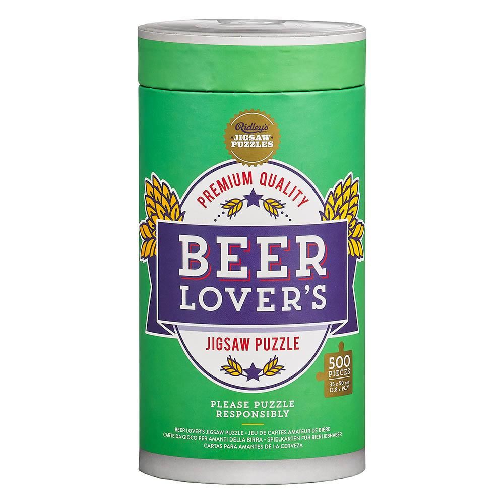 Ridleys Beer Lovers 500pce Jigsaw Puzzle