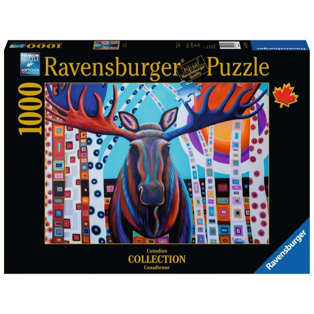 Ravensburger 13979-8 Winter Moose 1000pc
