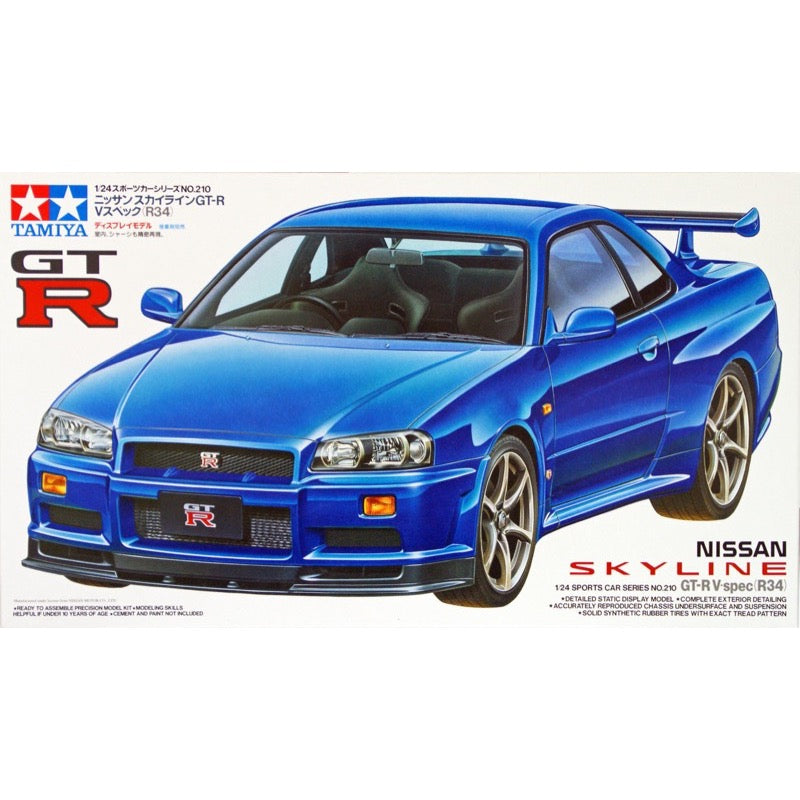 nissan skyline r34 model kit