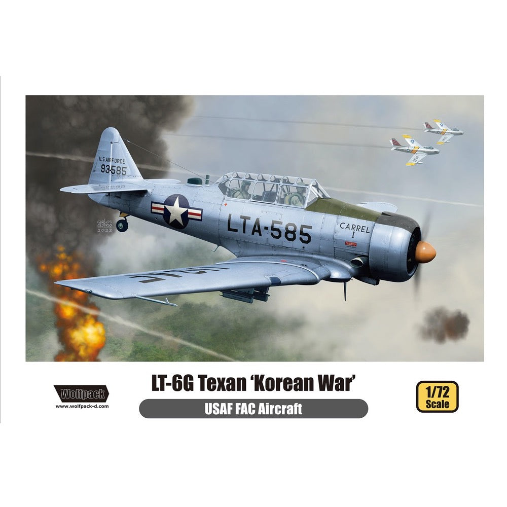 Wolfpack Design 17211 1/72 Lt-6G Texan Korean War