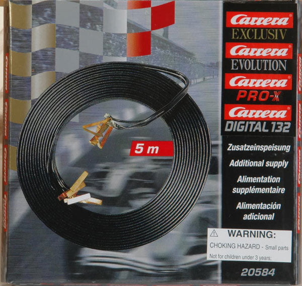 Carrera 20584 Evolution/Digital Power Supply Extension Cord (5 Metres)
