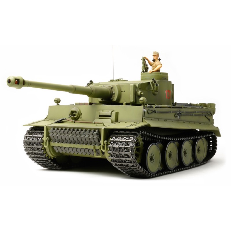 Tamiya 1/16 Tiger I Heavy Tank - Full Option RC Model Kit