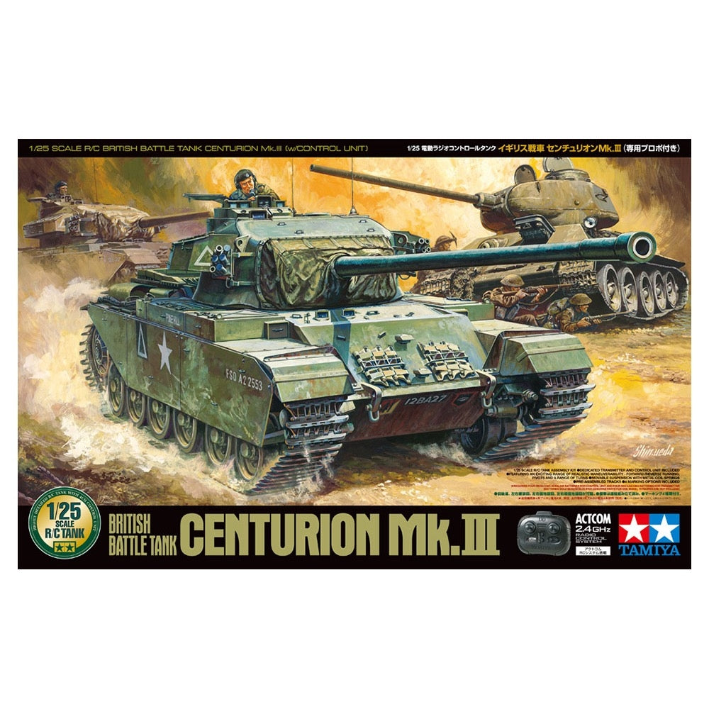 Tamiya 1/25 Centurion Mk.III Tank (Radio Controlled Version)