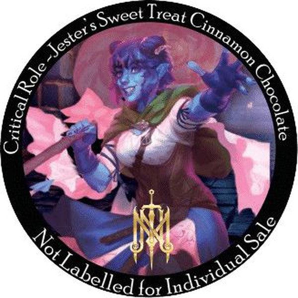 The Mighty Nein - Jester's Sweet Treat - Cinnamon Chocolate Flavored Whole Bean Coffee Sample