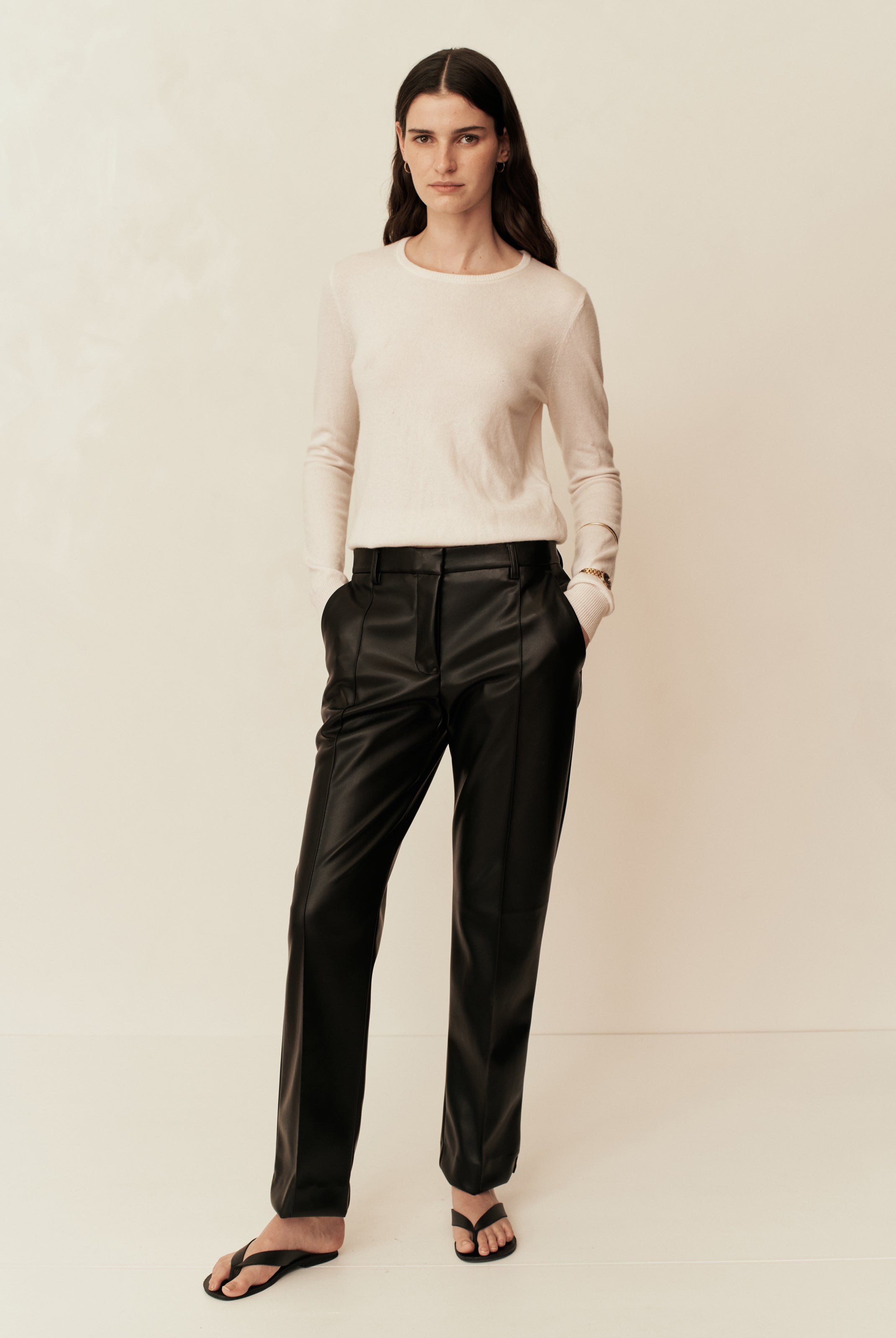 Belted Tanned Straight Trouser | Relaxed Bottomwear | Shop Now! -  Nolabels.in