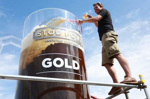 The world’s largest glass of beer