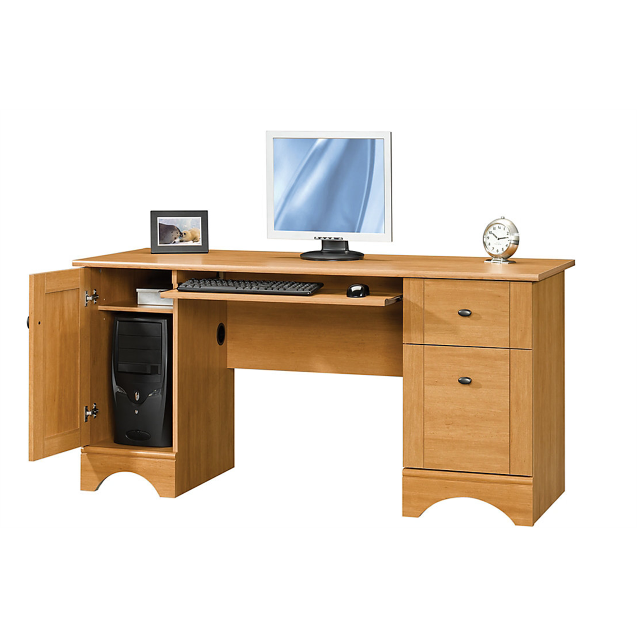 Realspace Dawson Outlet 60 Computer Desk 30 H X 60 W X 24 D