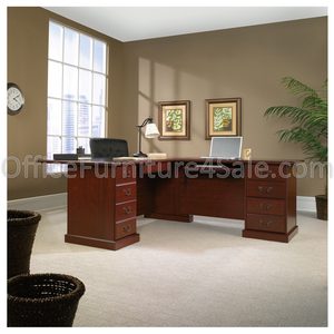 Sauder Heritage Hill Outlet Executive L Shape Desk 29 3 4 H X 70