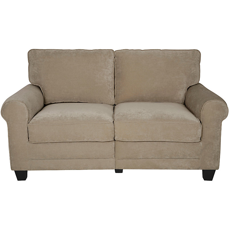 Serta Outlet Rta Copenhagen Collection Fabric Loveseat Sofa 61 W