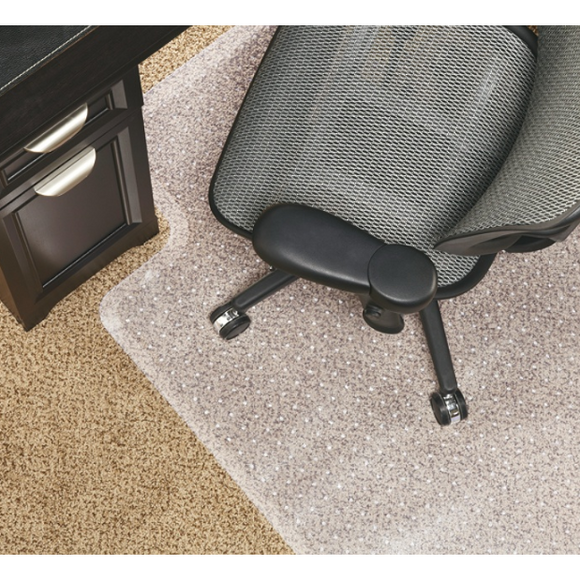 Realspace Outlet Economy Studded Chair Mat For Low-Pile Carpets, 36" x