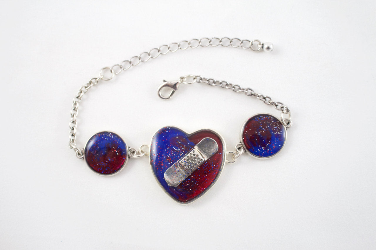 CHD Bandaid Awareness Bracelet