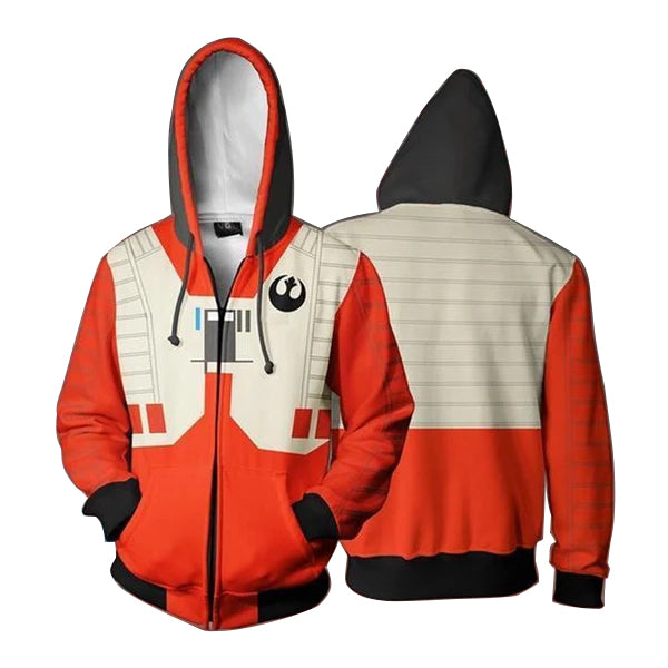 x wing pilot hoodie