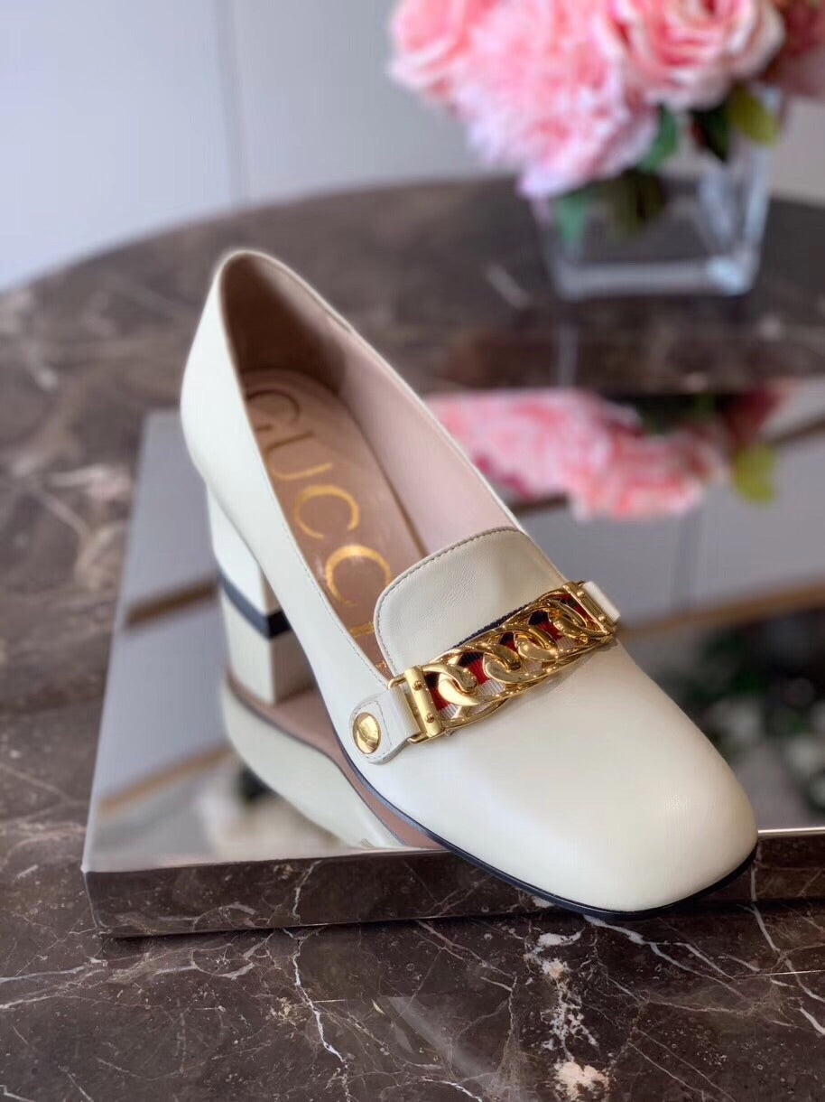 gucci sylvie loafer pump