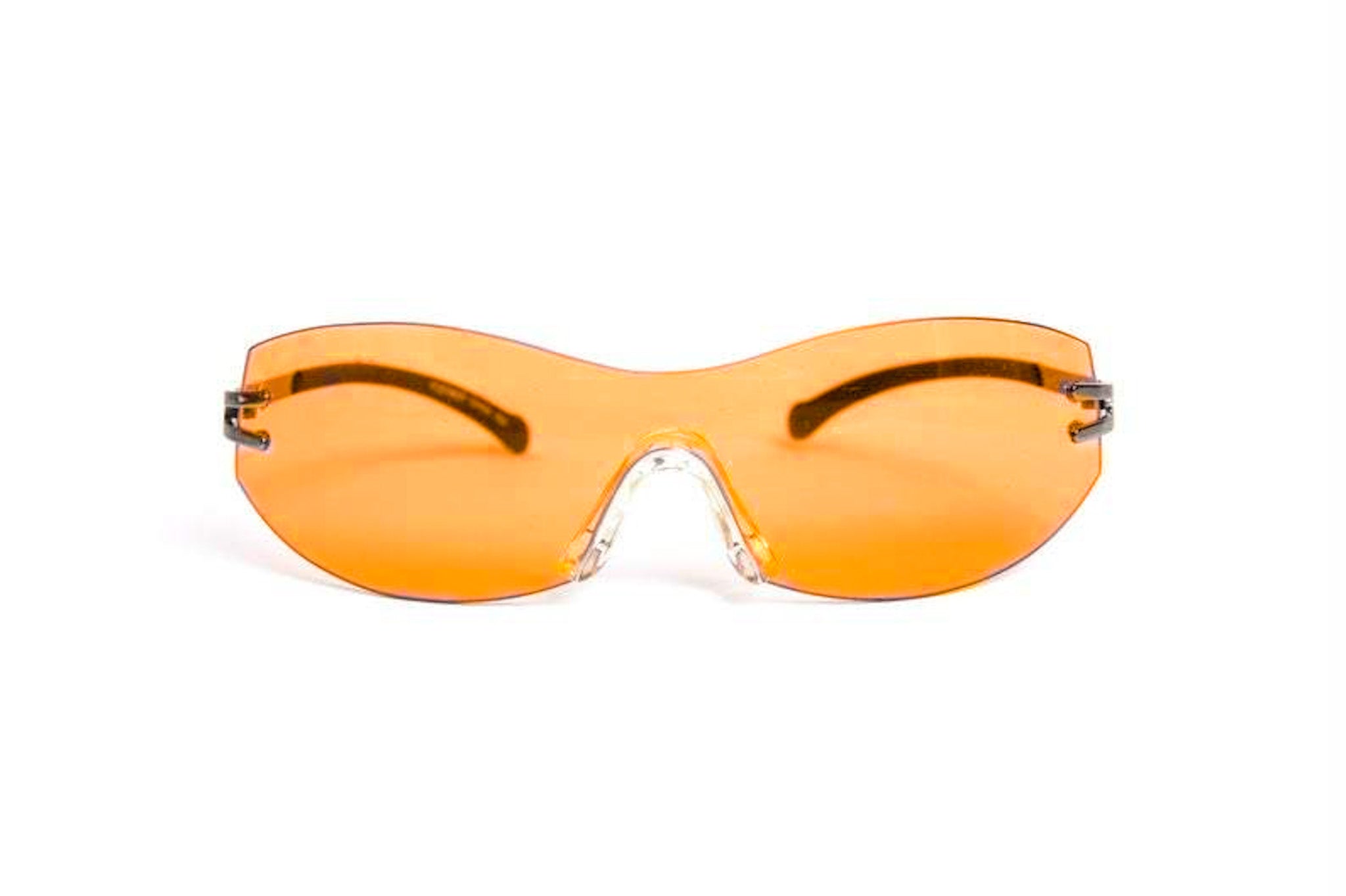 Deadstock Y2K Vintage Rimless Shield Sunglasses