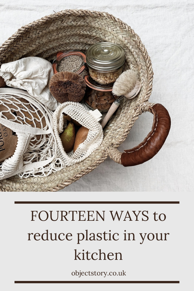 fourteen ways to reduce plastic in your kitchen