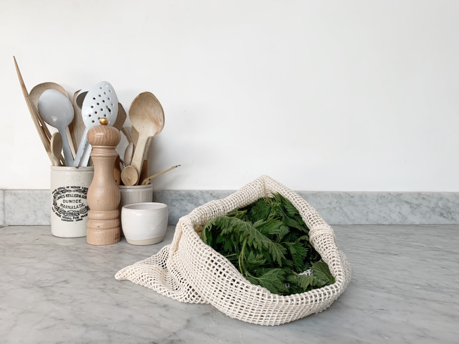 foraged nettles for nettle soup recipe