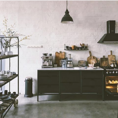 design tales industrial style kitchen