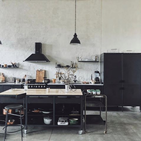 design tales industrial style kitchen