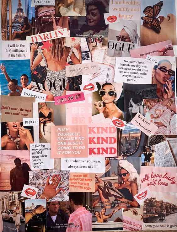 Images of vision board