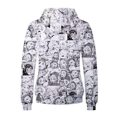 Ahegao Hoodies - Unisex Pullover Hoodie 12 - Fans-Home