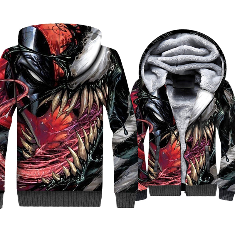 venom deadpool hoodie