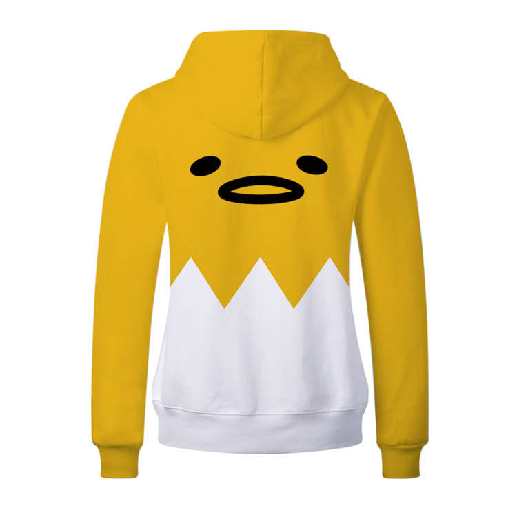 Ahegao Sweatshirt - Gudetama Unisex Pullover Zip Up Hoodie - Fans-Home