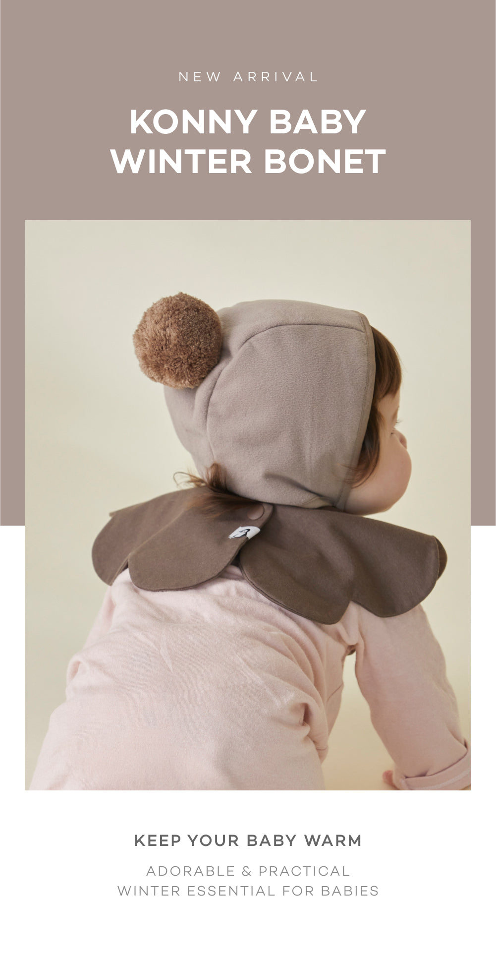 Konny Baby Winter Bonnet