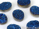 Blue Druzy, Druzy Cabochon, 8x10mm Oval Shape Loose Druzy Stone - GemMartUSA