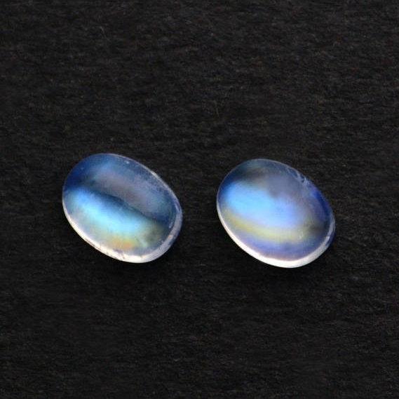 AAA Quality MoonstoneWhite Rainbow MoonstoneMoonstone Cabochons36Pcs-58Cts-10x10-Designer MoonstoneLoose Jewelry Making Gemstone-