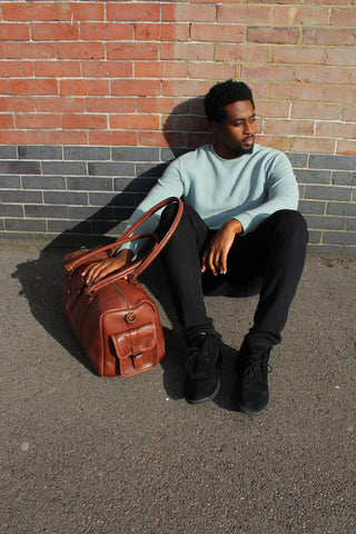 Leather Duffle Bags For Men - (Travel In Style!)