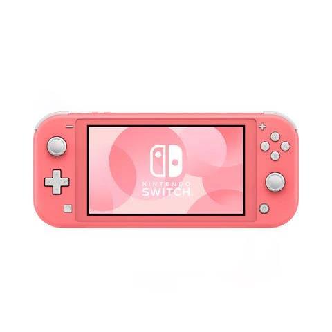 nintendo switch lite console (coral)