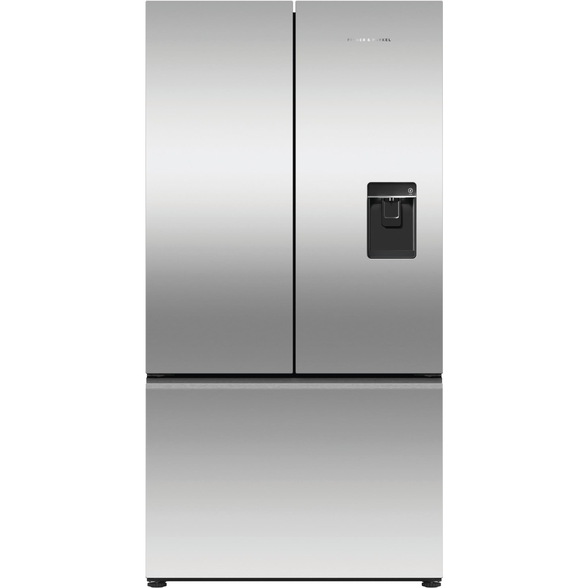 fisher & paykel rf610anux5 569l french door fridge (stainless steel)