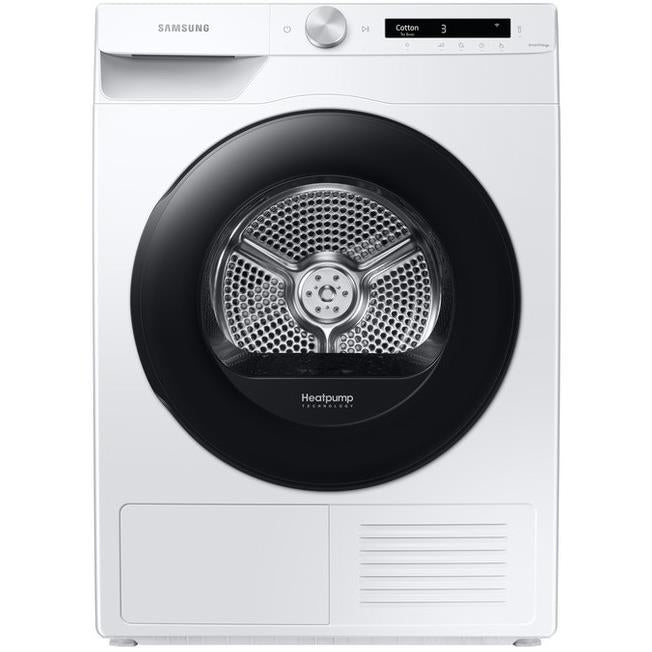 samsung dv80t5420aw 8kg ai-enabled heat pump dryer (white)