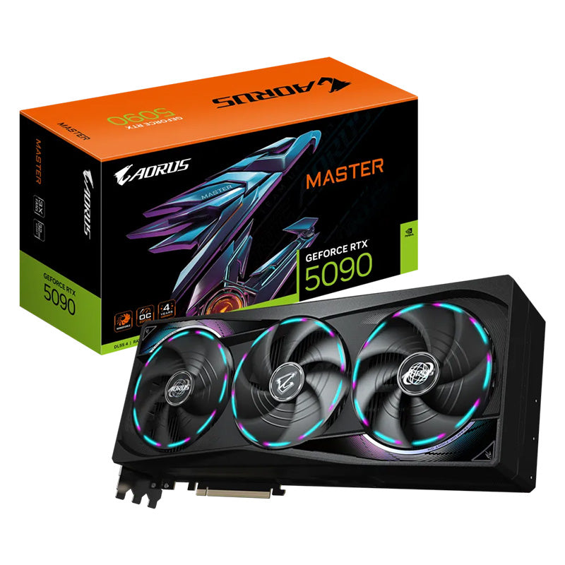 gigabyte aorus geforce rtx 5090 master 32g graphics card (gv-n5090aorus m-32gd)