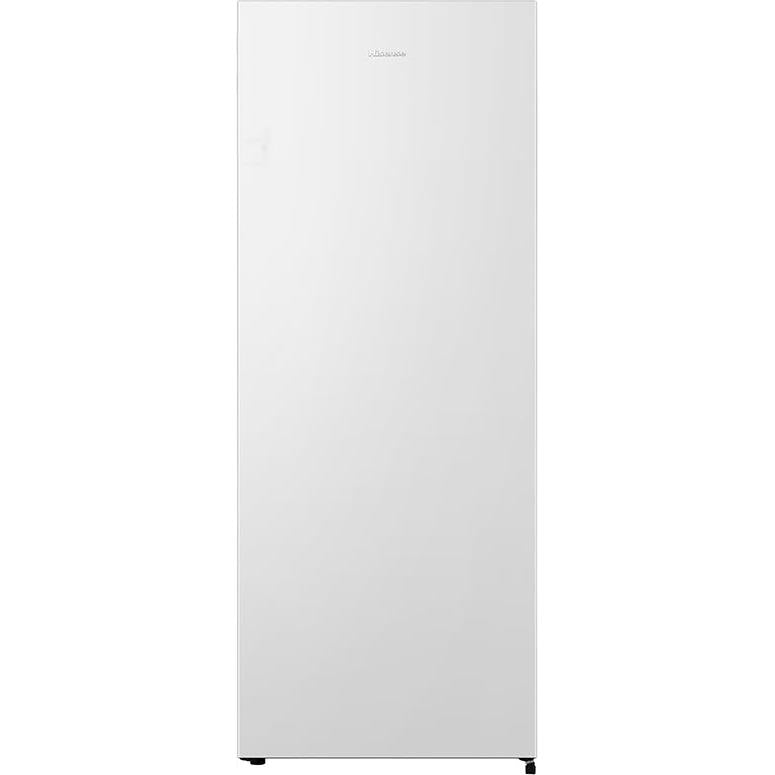 hisense hrvf155 155l upright freezer (white)