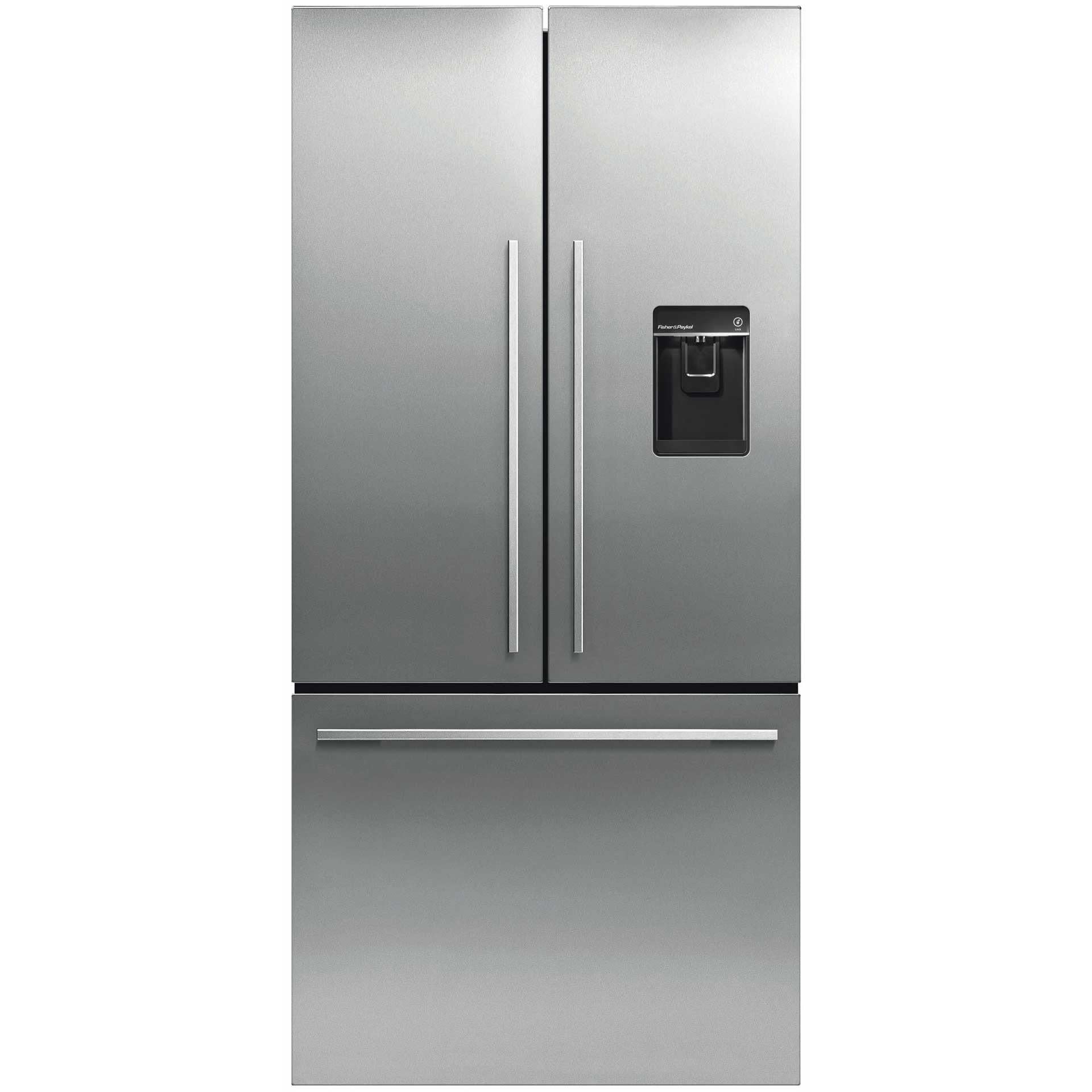 fisher & paykel rf522adux5 487l french door fridge (stainless steel)