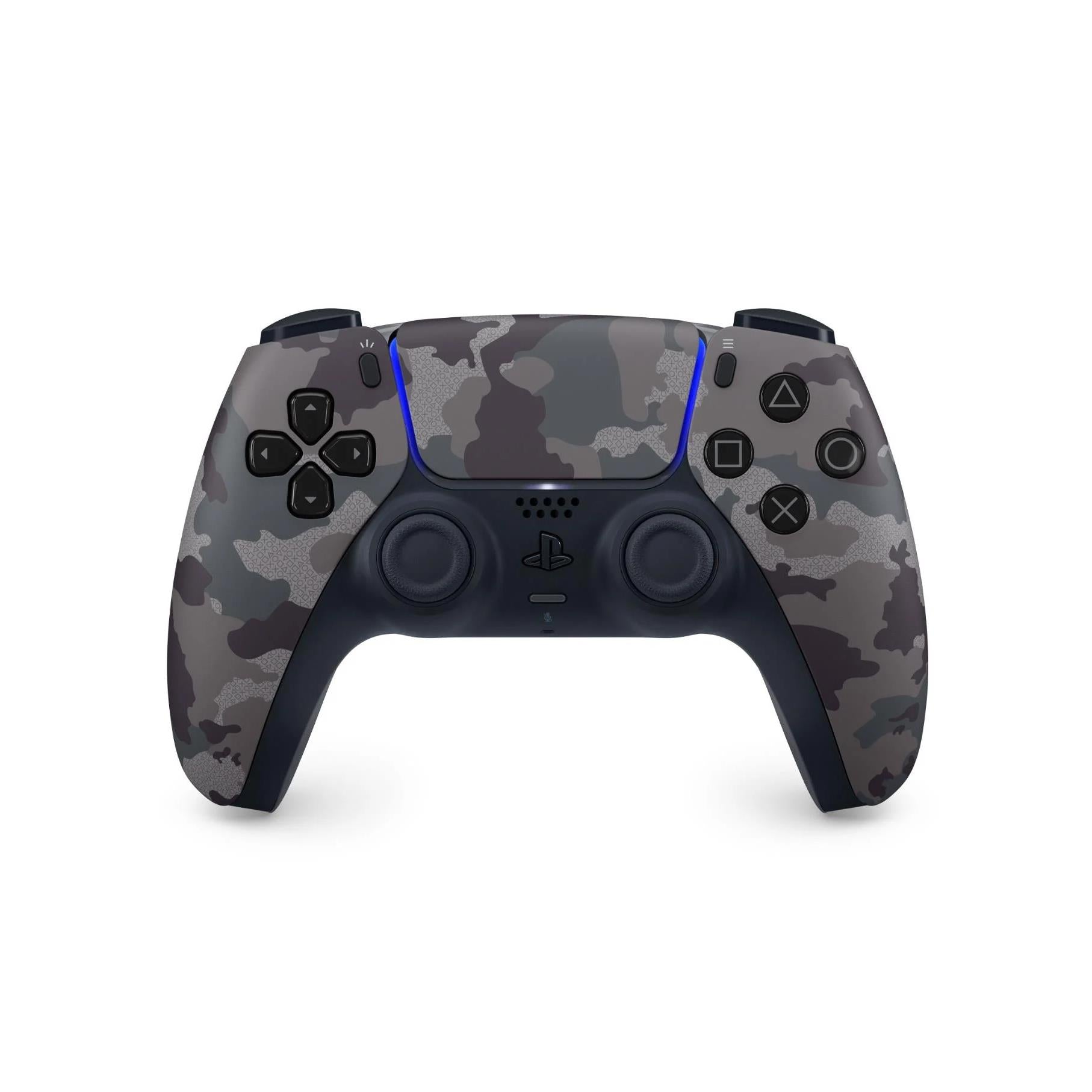 ps5 playstation 5 dualsense wireless controller gray camouflage