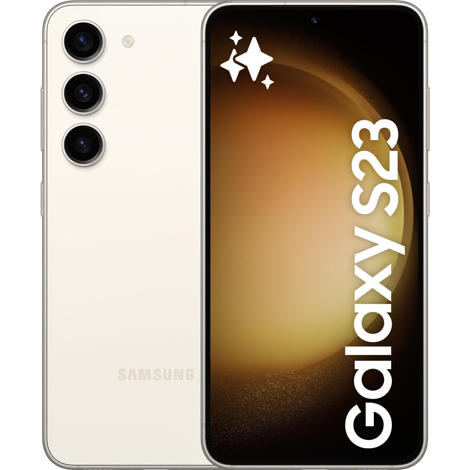 samsung galaxy s23 5g 128gb (cream)